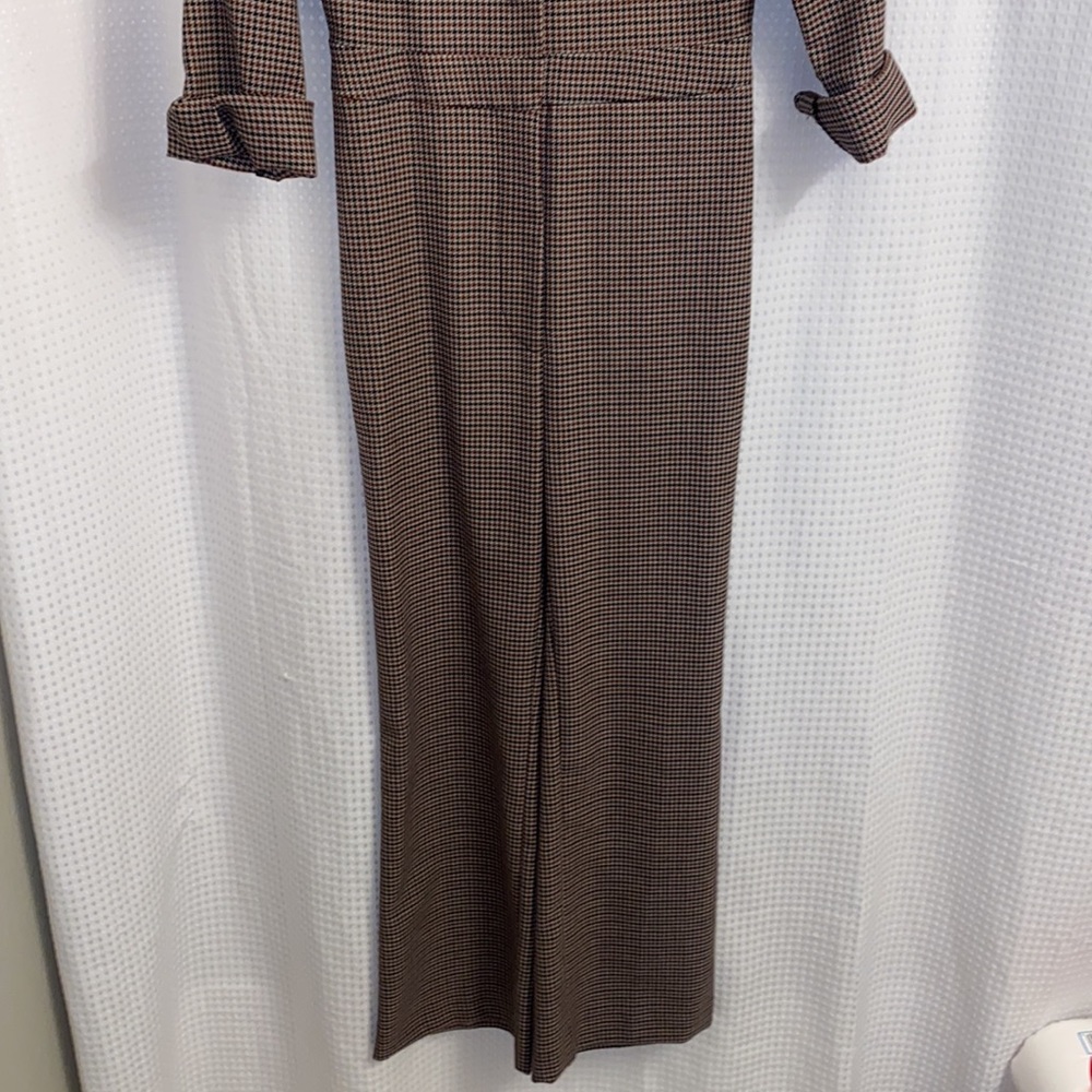 Rouje Houndstooth Jumpsuit 36 - Picture 2 of 13